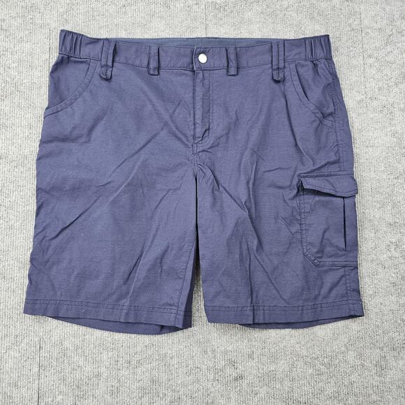 Duluth Trading Shorts Womens 20 Dry on The Fly Cargo Stretch Hiking Quick Dry - Picture 1 of 6